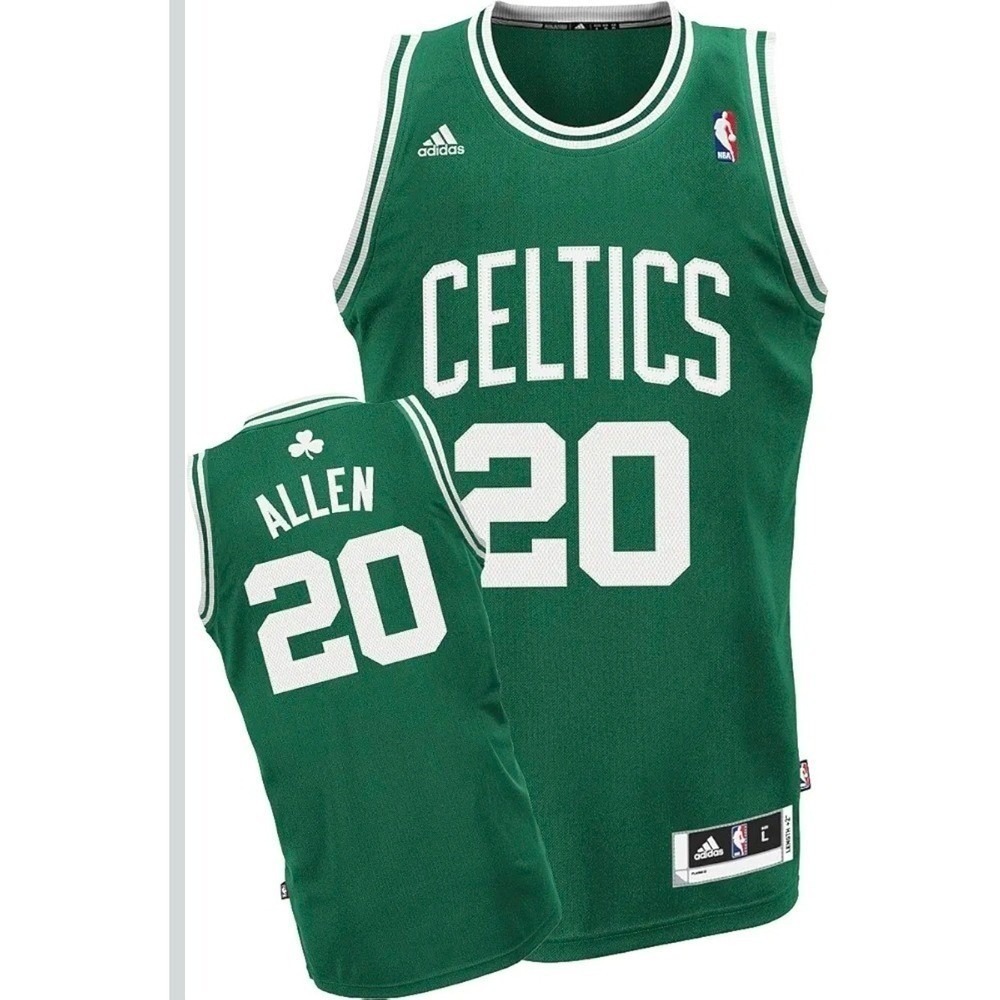 Adidas Boston Celtics Ray Allen #20 NBA Swingman Jersey Green XXL Length +2